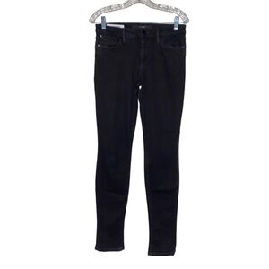 Joe’s Women Black Mid Rise Pontes Skinny Denim Jeans W29X31.5”‎ Stretchy Casual